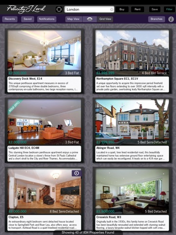 Felicity J Lord Property Search - For iPad screenshot 3