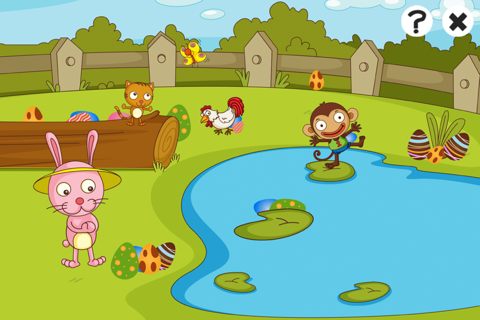Active Easter! Learning games and puzzles for children age 2-5: Learn with bunny, eggs and rabbit screenshot 4