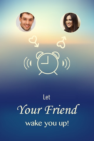 Social alarm clock make you want to wake up! - Share your alarm clock with family and friends! screenshot 2