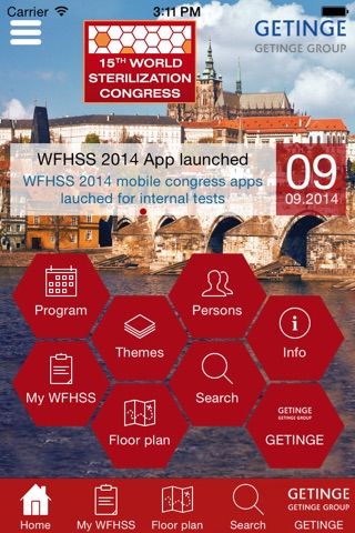 SmartCongress WFHSS 2014 screenshot 2