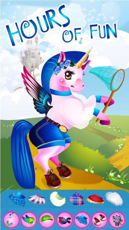 MY CUTE LITTLE MAGIC PRINCESS PONY UNICORN GAME screenshot-3