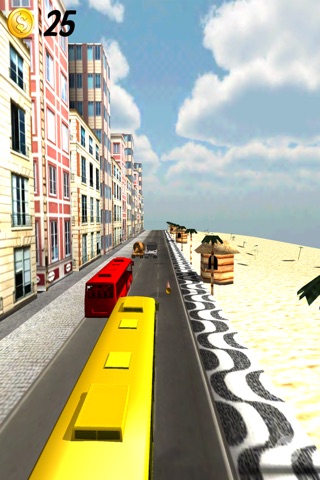 A Reckless School Bus Heat Racing - 3D Burnout Race In Miami screenshot 3