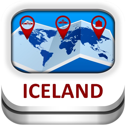 Iceland Guide & Map - Duncan Cartography icon