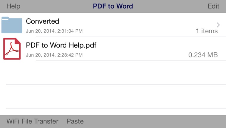 PDF to Word Converter