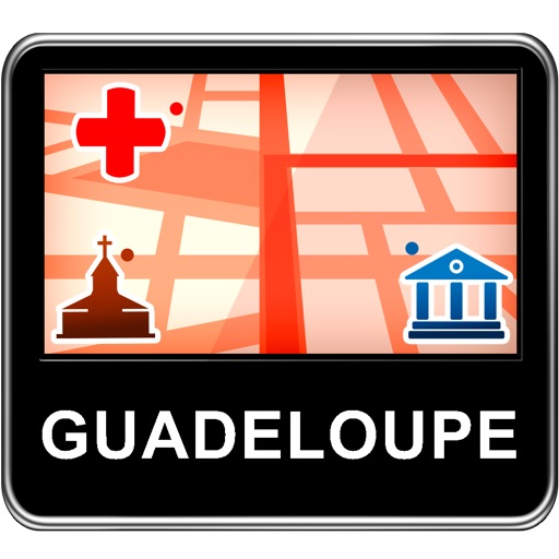 Guadeloupe Vector Map - Travel Monster icon