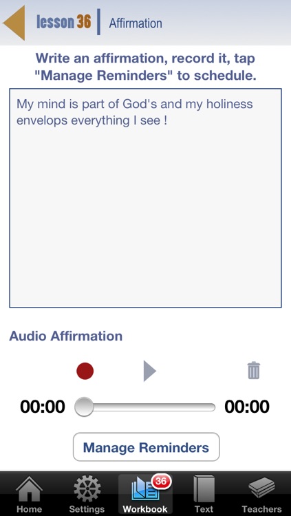 The ACIM App
