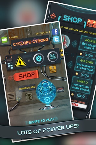 Cyclops Cyborg - PRO Multiplayer Adventure Game screenshot 3