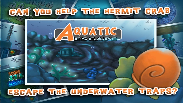 Aquatic Escape Lite screenshot-4