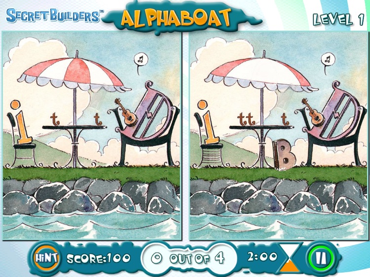 Alphaboat - Hidden Difference Game FREE