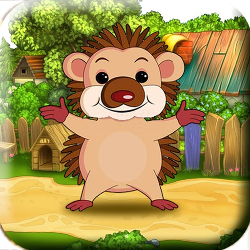 Bouncing Hedgehog! - For Kids! Help The Launch Tiny Baby Hedgehog To Catch His Food! icon
