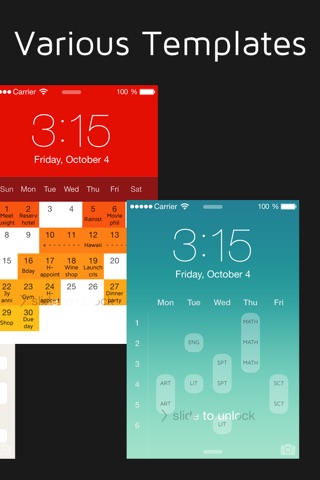 MemoLock - Notes on the lock screen, schedule screenshot 2