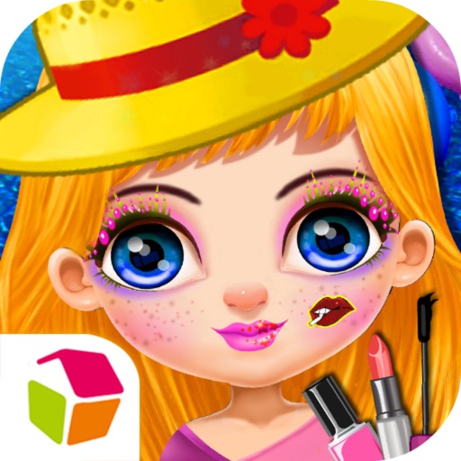 Seaside Girl Makeup - Pretty Princess Fashion Makeover/Sweet Date Icon