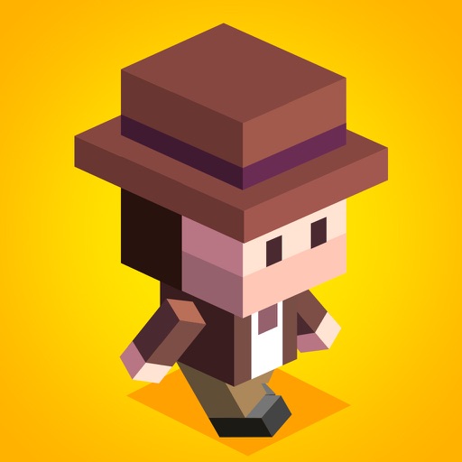 Blocky Runner - Heroes Dash icon