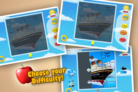 Transport Jigsaw Puzzles 123 - náhled