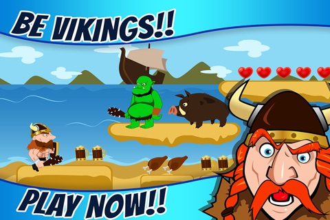 Iron Fist Viking on the Run : Free screenshot 4
