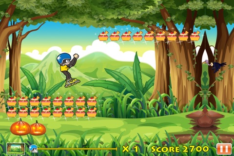 Rollerblade Ape - Help Kong Escape screenshot 2