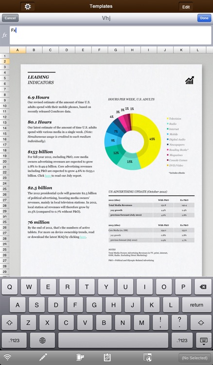 SpreadSheet Touch - for Microsoft Office Excel Edition