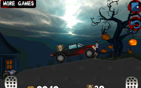 Halloween drive smash zombies screenshot 2