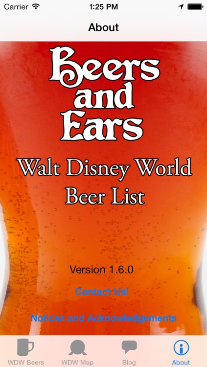 Beers and Ears Beer List - Walt Disney World Edition screenshot-4