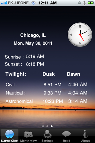 Sunrise Clock + screenshot 3