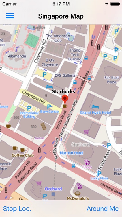 Singapore City Map Offline - MapOff screenshot-3