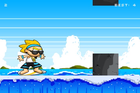 Pixel Surfing LITE screenshot 2