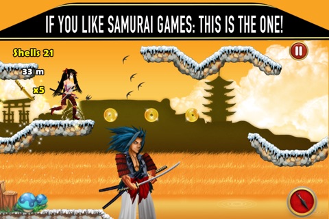 Samurai Jumper - Fight and Jump in Japan screenshot 2