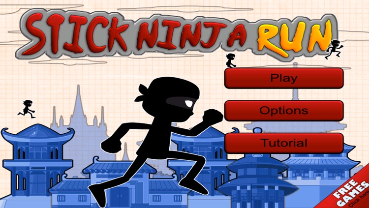 Stick Ninja Running Saga - Escape Run! Free Edition