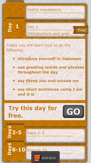 Get Talking Japanese in Ten Days(圖2)-速報App