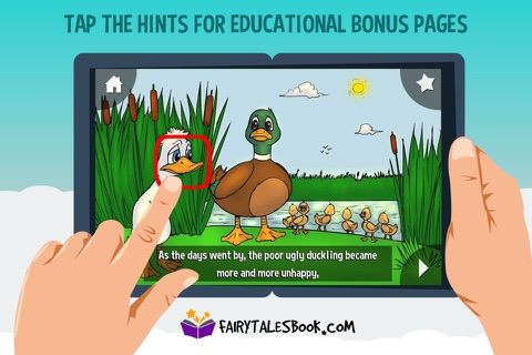 The Ugly Duckling - FairyTalesBook.com screenshot 2