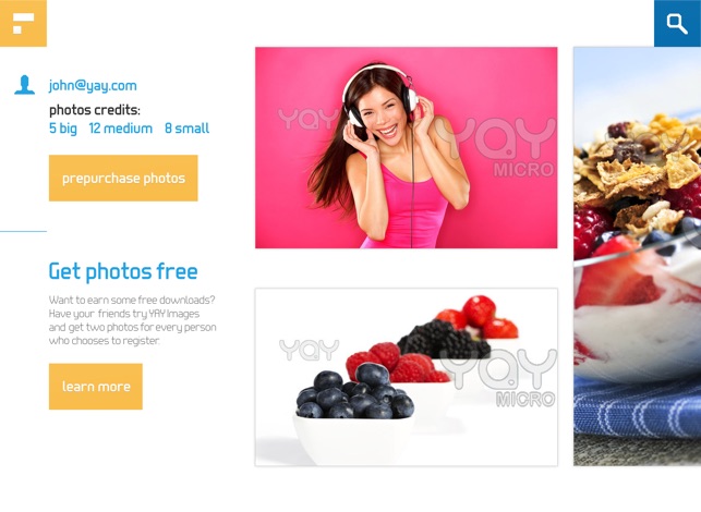 YAY Images for iPad - Royalty Free Stock