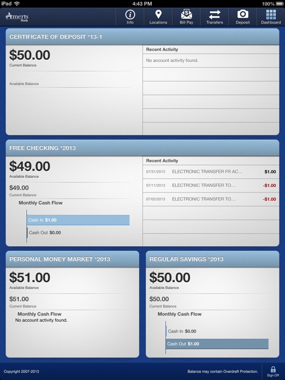 Ameris Bank Personal for iPad