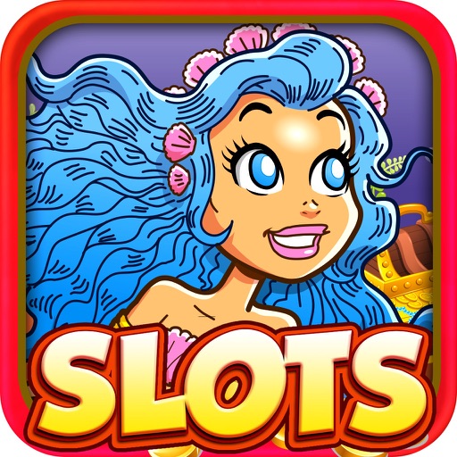 Mermaid World Slots Machine Vegas Casino iOS App