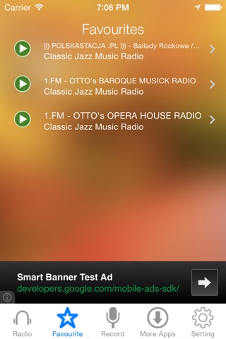 Classic Jazz Music Radio Recorder screenshot 3