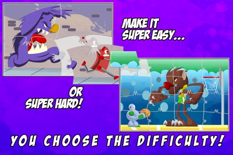 Monsters Vs Robots JigSaw Puzzles for Kids - Animated Puzzle Fun with Monster and Robot Cartoons! screenshot 2
