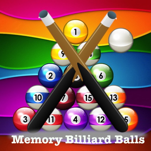 Memory Billiard Balls iOS App