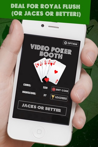 Video Poker Booth - Influence Your Luck & Play Royal Flush Video Poker Game! screenshot 2