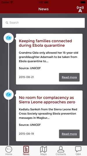 ITU Ebola-Info-Sharing(圖3)-速報App