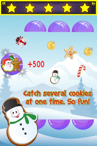 Cookie Catch - Fun Christmas Catching Game screenshot 4