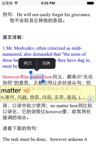 Standard English News--Include Dictionary, Sentence library. screenshot 4