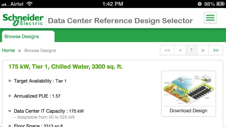 Data Center Reference Design Selector