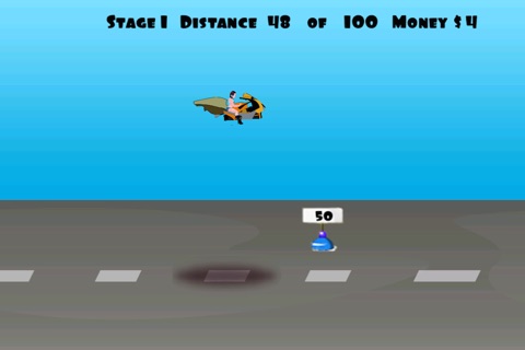 Sky Heart the Bikini Biker - Speedy Flying Game for Girls screenshot 3