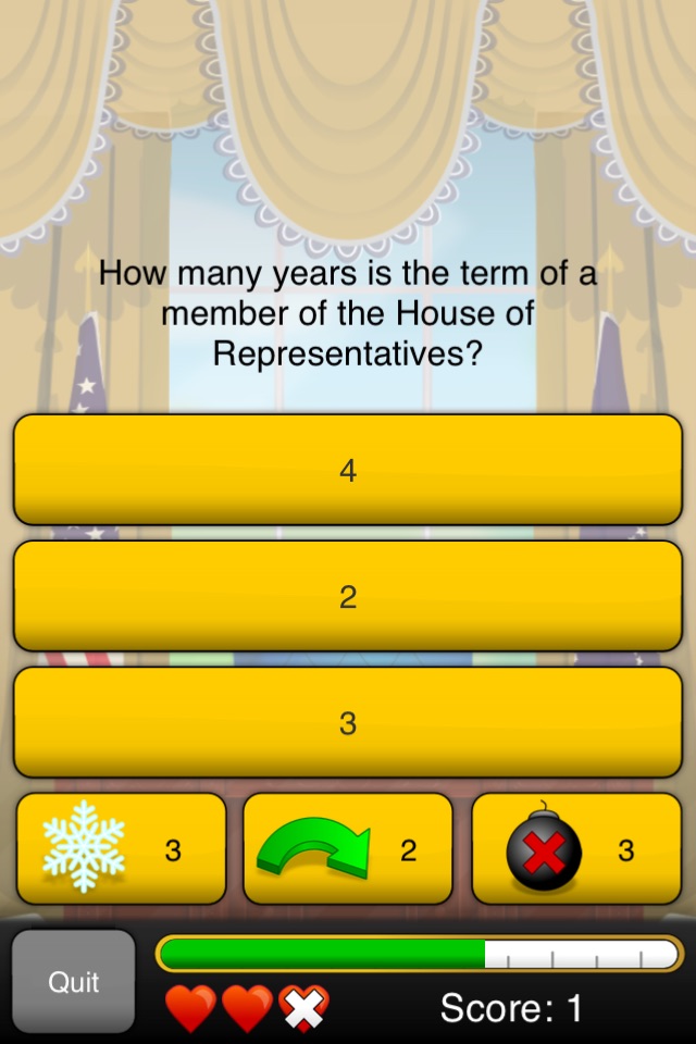 Presidents Quizzer screenshot 4