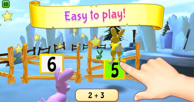 Bunny Math Race for Kids(圖4)-速報App