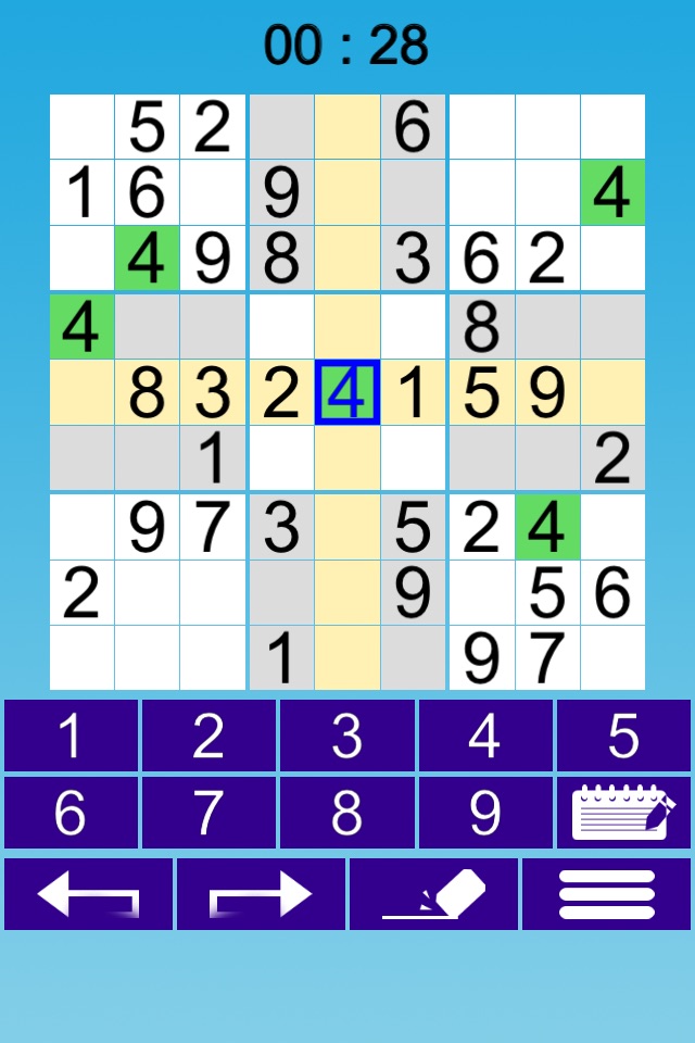 Easy Sudoku :-) screenshot 3