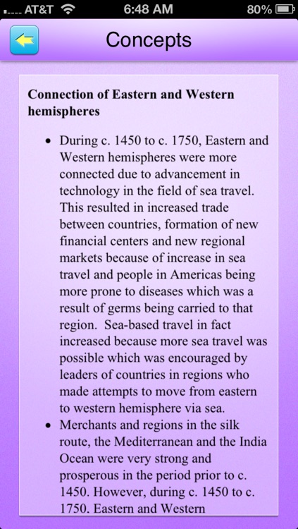 QVprep AP World History : Learn Test Review for AP advanced placement World History for SAT Subject test, for College History majors, Schools, Colleges and exam preparation screenshot-3