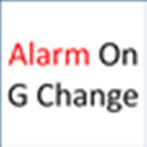 Alarm On G Change