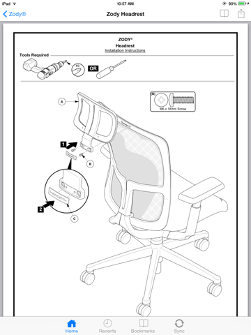 Haworth Instructions screenshot 4