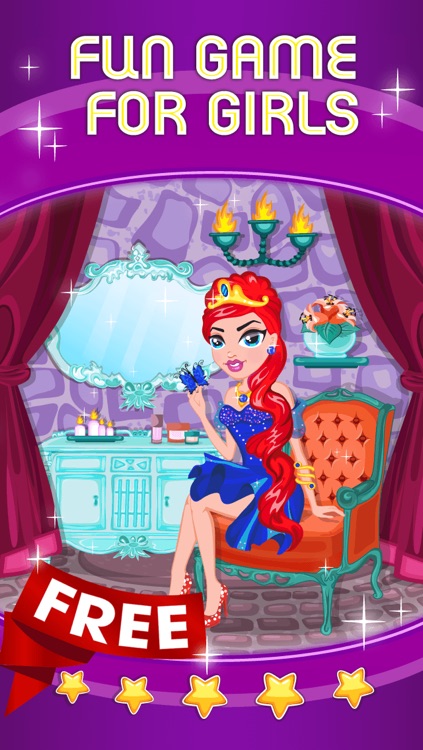 Princess Fairy Mermaid Beauty Spa - Cute Fashion Cinderella Makeup And Dress Up Game For Girls HD FREE