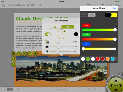 Quark DesignPad screenshot 3